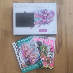 Wacom Intuos Comic ペンタブレット 本体　イラスト解説本付き
