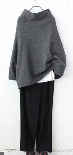 長袖ハイネック・パンツ セット