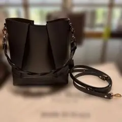 2wayグレーショルダー、ハンドバック