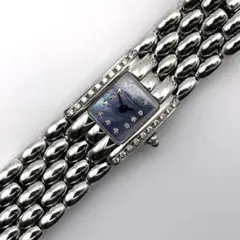 【希少・美品・新品電池】ショーメ CHAUMET ケイシス 32Pダイヤ シェル