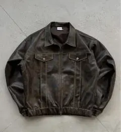 ジャケット・アウター WISH FOR EVER DRAW CODE VINTAGE LIKE SHORT DAC JACKET/ドローコード