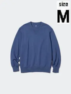 UNIQLO スウェットシャツ　カラー: 66 BLUE サイズM