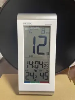 セイコー★ほぼ未使用品BC412W掛時計★電波時計SQ435W同等品 送料無料 SQ435W | プログラム機能付 | セイコーウオッチ株式会社