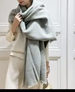 ⭐️新品未使用 ALONPI アロンピカシミヤストール⭐️ ALONPI CASHMERE/ アロンピ カシミア】 カシミヤストール