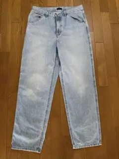 美品　UNIQLOワイドフィットテーパードジーンズ