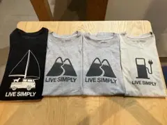 patagonia LIVE SIMPLY Tシャツ Men's XS 4枚