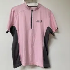 Jack Wolfskin ハーフジップTシャツ Lサイズ
