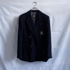 【EMPORIO ARMANI】カシミヤ混 ダブル テーラード ジャケット
