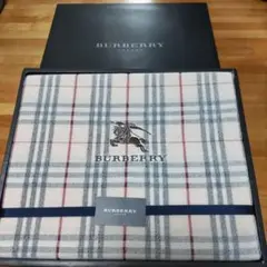 BURBERRY チェック柄 シングルフラットシーツ