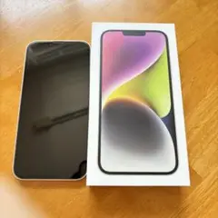 極上美品 iPhone 14Plus 128GB スターライト バッテリー99%