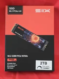 新品 2TB SSD X7400 M.2 PCIe 4.0 PS5対応