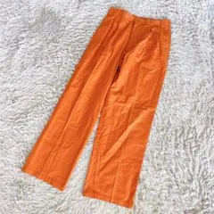 ヴィンテージCOLOURSbyALEXANDER JULIANタックワイドパンツ