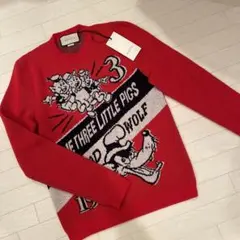 GUCCI 新品タグ付き 3匹の子豚 ニット