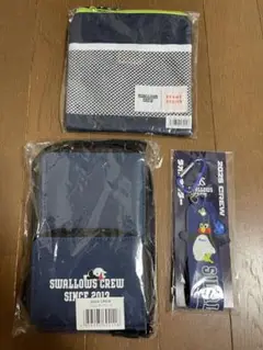 ヤクルトスワローズ ショルダーポーチ、サコッシュ、タオルホルダー