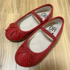 15cm バレーシューズ 赤 Oriental Traffic