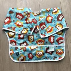 Bumkins フクロウ柄 お食事エプロン