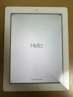 Apple iPad 第4世代シルバー 32GB本体