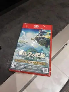 Switch 2　ゼルダの伝説　ティアーズオブザキングダムシュリンク付き
