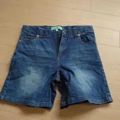 Lindsay Mサイズ デニムハーフパンツ