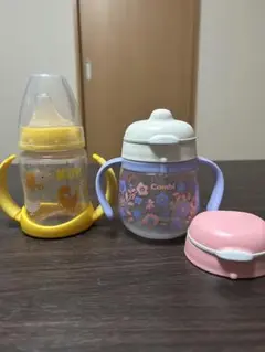 NUK 150mlベビーマグとCombi花柄マグセット