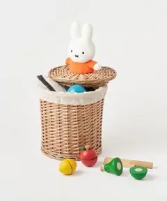Dick Bruna × studio CLIP ミッフィー 柳ラウンドBOX