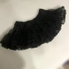 ブラック フリル パニエ サイズF