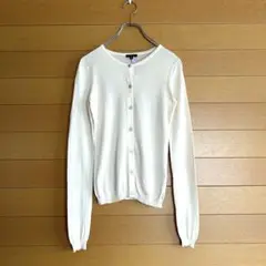 【美品】TOCCA トッカ 絹75%綿25% カーディガン S 花ボタン