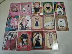 SPY×FAMILY クリアカードコレクション　アーニャ　ボンド　ヨル　16枚