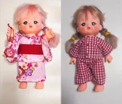 ハンドメイド メルちゃん服 浴衣 パジャマ ⑭