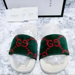 新品未使用 GUCCI グッチ サンダル ルームシューズ スリッパ GG