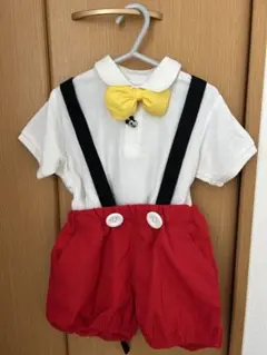 しまむら ミッキーマウス ベビー 半袖 ハーフパンツ
