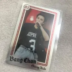 straykids ランダムフォトカード　バンチャン