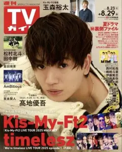 【切り抜き】週間TVガイド　8.29号