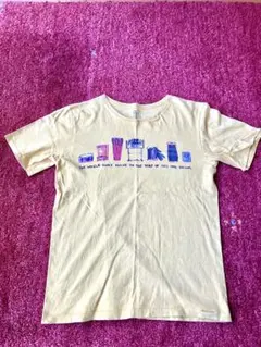 古着 打楽器 Tシャツ Ｌサイズ イエロー アメリカ製