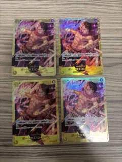 ワンピースカード　エース　シークレット　⑤