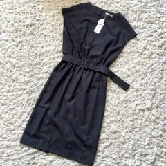 【特価！未使用】portcros ポートクロス　ベルト付きノースリーブワンピース