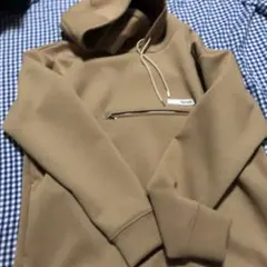 ReZARD ポケット付き パーカー ベージュ Lサイズ