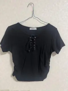 forever21 レースアップリブT