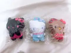 ハローキティぬいぐるみボールチェーン２　ガチャガチャ