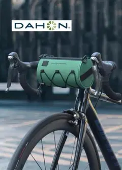 【DAHON】　フロントファッションバッグ　ショルダーバッグ　2.2L　緑色