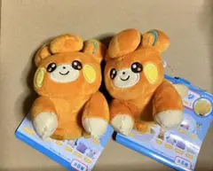 ぬいぐるみバッジ　IN モンスターボールケース パモ2点セット