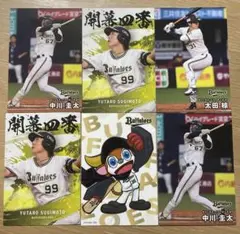 プロ野球チップス2025 第二弾 オリックスバファローズ6枚