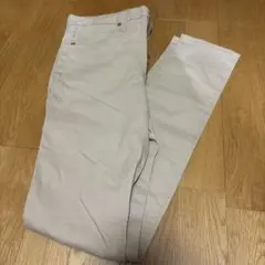 GU スキニーパンツ ベージュ　67