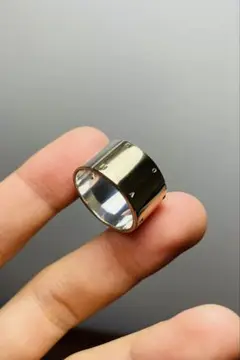 「値下げ」 Kensscratch 925シルバーリング 17号