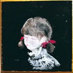 女の子 手描きイラスト アナログイラスト オリジナルイラスト 絵画
