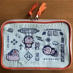I'm Doraemon アイムドラえもん カムカムキャット 刺繍マルチケース