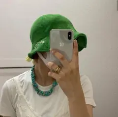 adidas バックリボンバケットハット