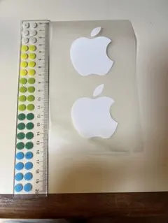 Apple ロゴ ステッカー 2枚セット