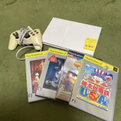 大人気ソフト4種コンバーター付きPlay Station2 SCPH-75000