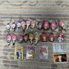 五等分の花嫁 キーホルダーとカードセット